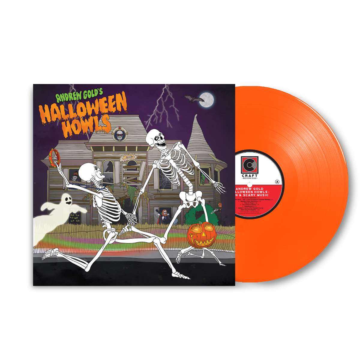 Andrew Gold Halloween Howls Fun & Scary Music Vinyl LP (888072280472