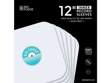 Load image into Gallery viewer, Big Fudge 12-Inch Round Corner Inner Record Sleeves (100 ct.)