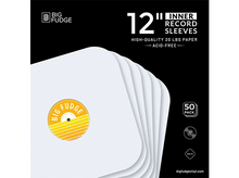 Load image into Gallery viewer, Big Fudge 12-Inch Round Corner Inner Record Sleeves (50 ct.)