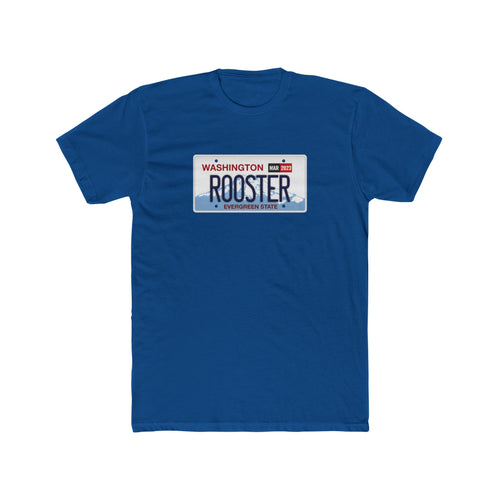 ROOSTER Washington State License Plate T-Shirt