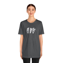 Load image into Gallery viewer, Three Crooked Hearts Short Sleeve T-Shirt