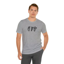 Load image into Gallery viewer, Three Crooked Hearts Short Sleeve T-Shirt