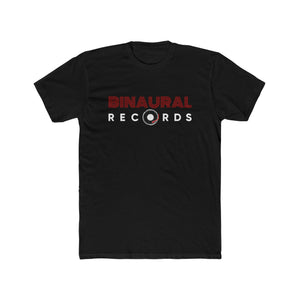 Binaural Records Logo Cotton Crew T-Shirt