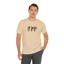 Load image into Gallery viewer, Three Crooked Hearts Short Sleeve T-Shirt