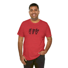 Load image into Gallery viewer, Three Crooked Hearts Short Sleeve T-Shirt