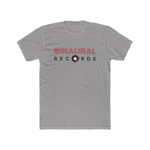 Binaural Records Logo Cotton Crew T-Shirt