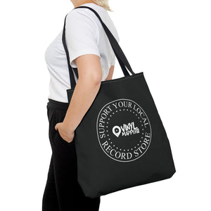 Support Your Local Record Store Tote Bag | VinylMapper.com