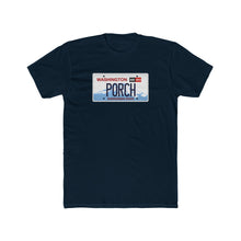 Load image into Gallery viewer, PORCH Washington State License Plate T-Shirt