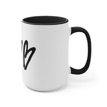 Load image into Gallery viewer, &quot;Three Crooked Hearts&quot; Coffee Mug (11oz or 15oz)