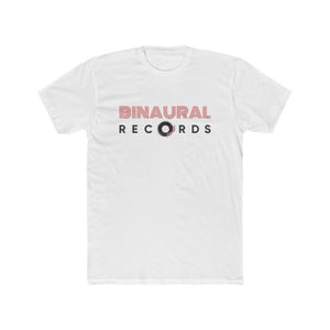 Binaural Records Logo Cotton Crew T-Shirt