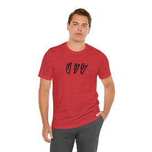 Load image into Gallery viewer, Three Crooked Hearts Short Sleeve T-Shirt