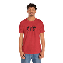 Load image into Gallery viewer, Three Crooked Hearts Short Sleeve T-Shirt