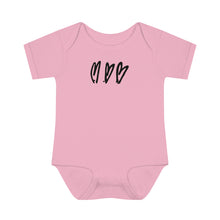 Load image into Gallery viewer, Three Crooked Hearts Infant Bodysuit | Pearl Jam Inspired