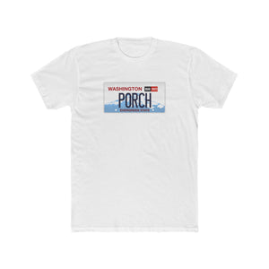 PORCH Washington State License Plate T-Shirt