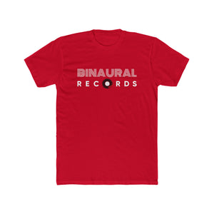 Binaural Records Logo Cotton Crew T-Shirt