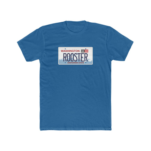 ROOSTER Washington State License Plate T-Shirt