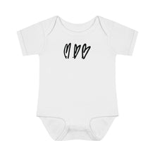 Load image into Gallery viewer, Three Crooked Hearts Infant Bodysuit | Pearl Jam Inspired