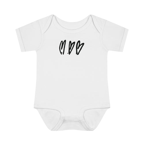 Three Crooked Hearts Infant Bodysuit | Pearl Jam Inspired