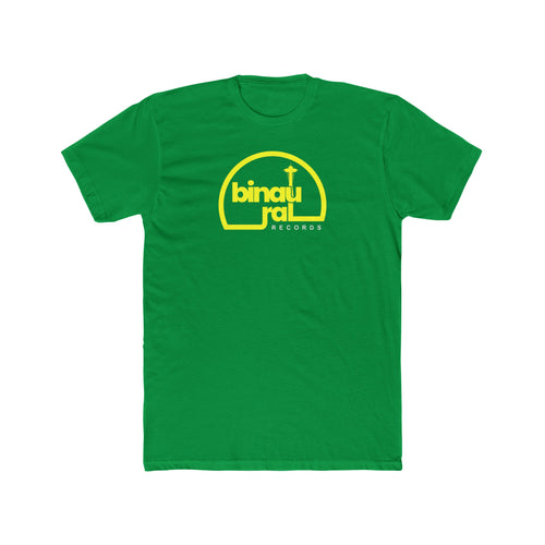 Binaural Records Seattle Space Needle Cotton Crew T-Shirt