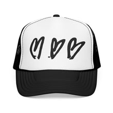 Load image into Gallery viewer, Three Crooked Hearts Foam Trucker Hat