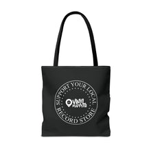 Load image into Gallery viewer, Support Your Local Record Store Tote Bag | VinylMapper.com