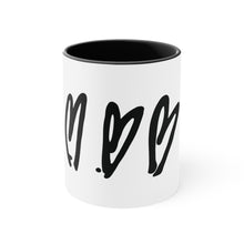 Load image into Gallery viewer, &quot;Three Crooked Hearts&quot; Coffee Mug (11oz or 15oz)