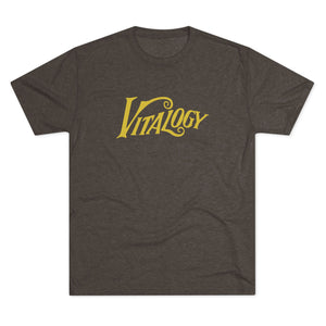 Vitalogy Unisex Tri-Blend Crew T-Shirt