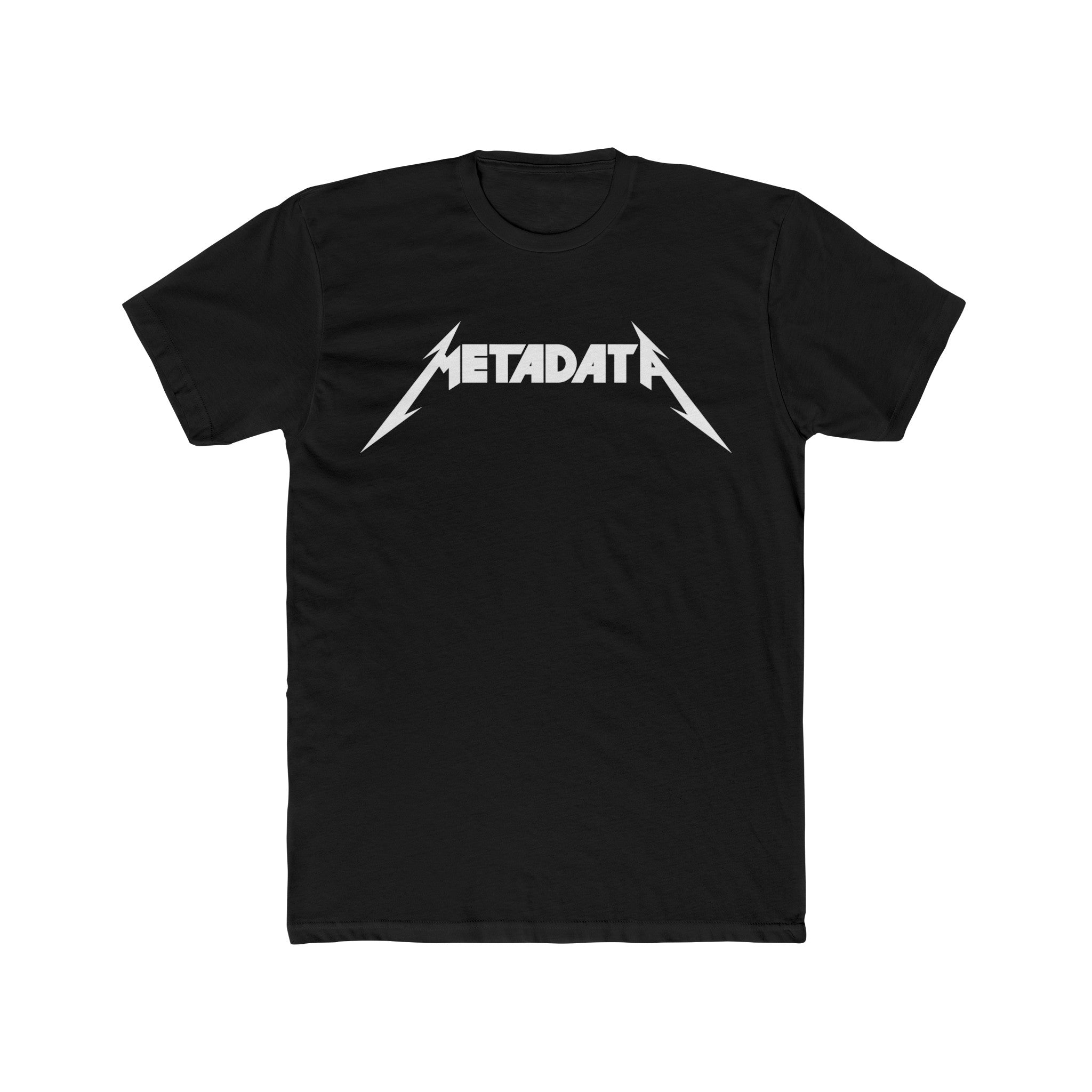 Metadata Metallica Logo Style T-Shirt - Binaural Records