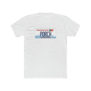 PORCH Washington State License Plate T-Shirt (Pearl Jam Inspired)