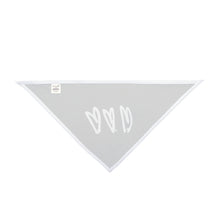 Load image into Gallery viewer, Three Crooked Hearts Dog Bandana (Black)