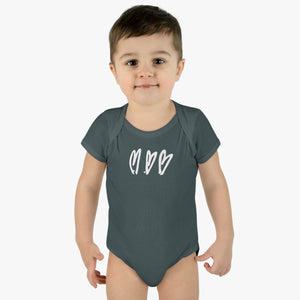 Three Crooked Hearts Infant Bodysuit | Pearl Jam Inspired