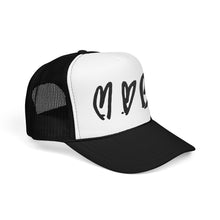 Load image into Gallery viewer, Three Crooked Hearts Foam Trucker Hat