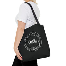 Load image into Gallery viewer, Support Your Local Record Store Tote Bag | VinylMapper.com