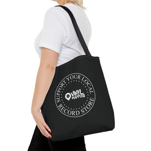 Support Your Local Record Store Tote Bag | VinylMapper.com