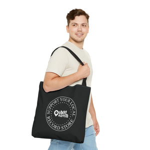 Support Your Local Record Store Tote Bag | VinylMapper.com