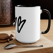 Load image into Gallery viewer, &quot;Three Crooked Hearts&quot; Coffee Mug (11oz or 15oz)