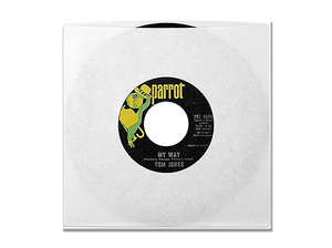 Bags Unlimited 7-Inch 45RPM White Paper Vinyl Record Sleeve (100ct)