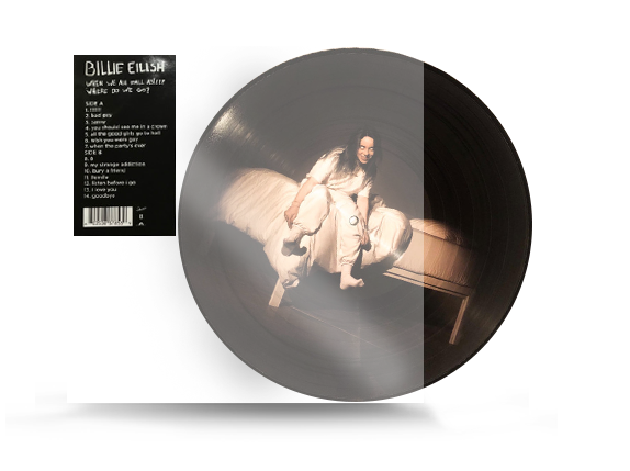 Billie Eilish - When We Fall Asleep, Where Do We Go? Picture Disc Vinyl (602508378539)