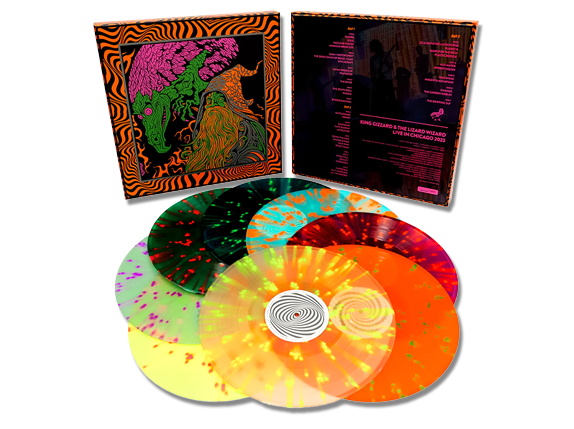King Gizzard & The Lizard Wizard - Live In Chicago '23 Vinyl LP Box Set (197189845895)