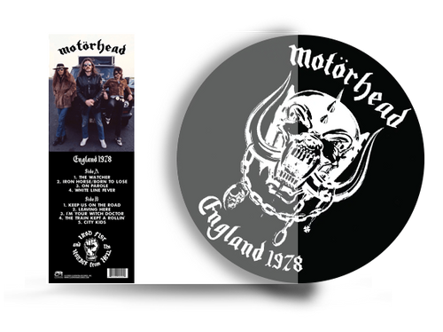 Motorhead - England 1978 Picture Disc Vinyl (889466201011)