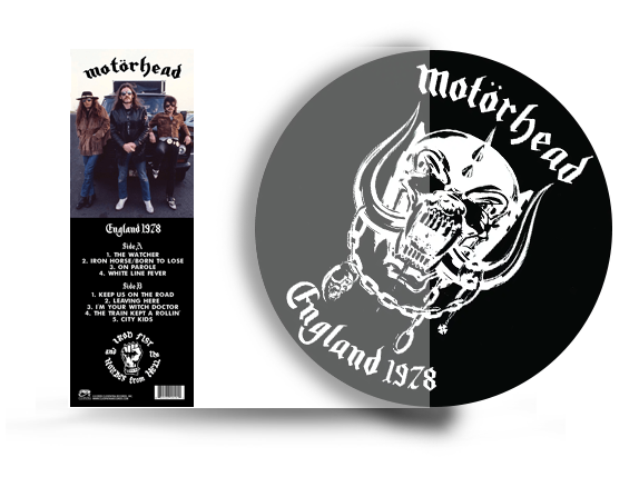 Motorhead - England 1978 Picture Disc Vinyl (889466201011)