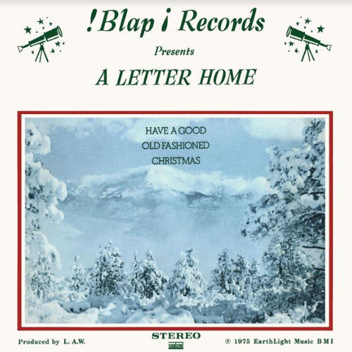 A Letter Home - Have A Good Old Fashioned Christmas (WHITE VINYL) Vinyl