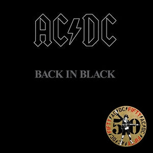 AC/DC - Back In Black: 50th Anniversary (Limited Edition, Black & White Marble Colored Vinyl) Vinyl