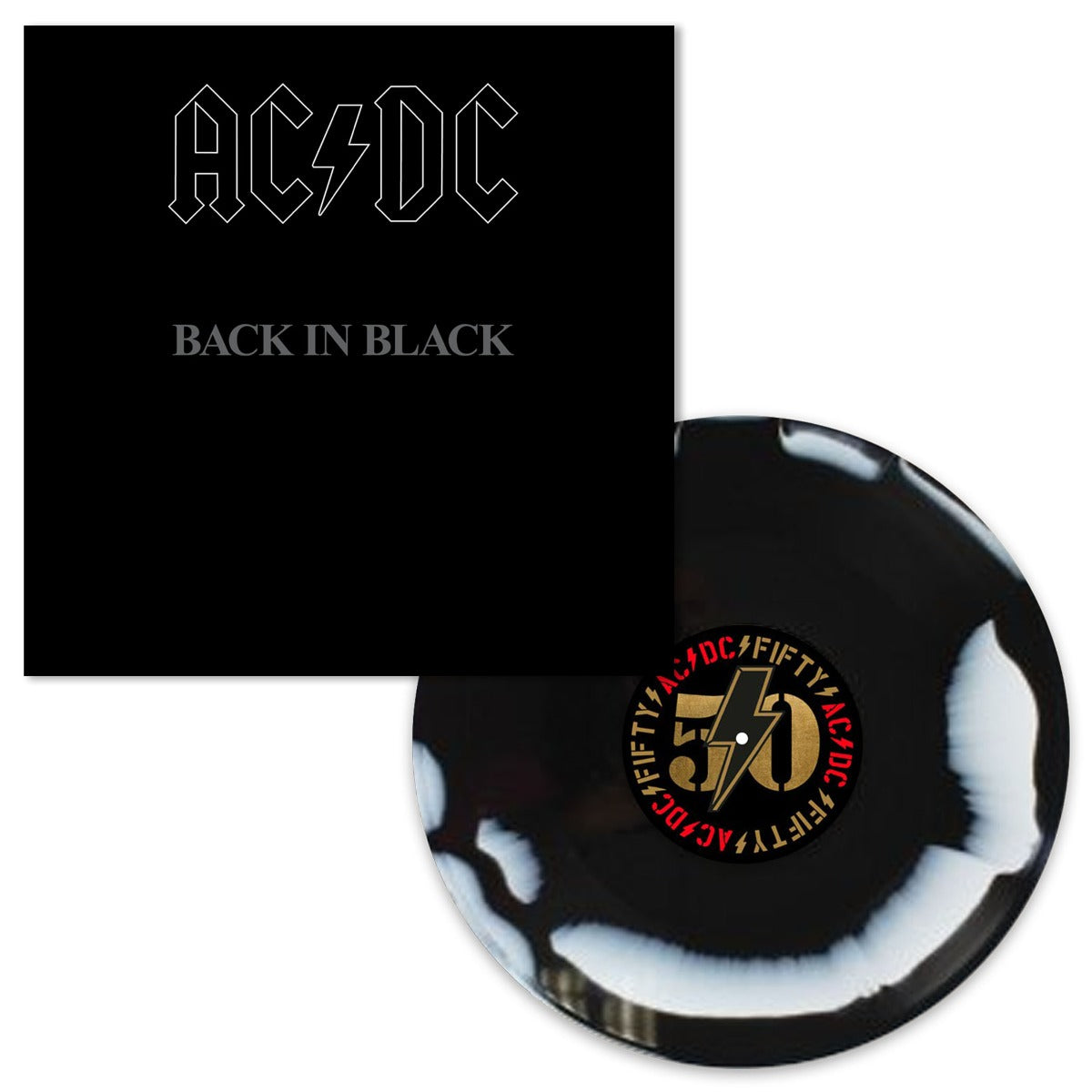 AC/DC - Back In Black: 50th Anniversary (Limited Edition, Black & Whit ...