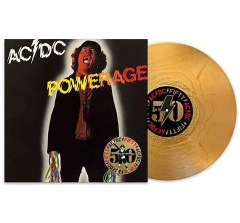 AC/DC - Powerage (50th Anniversary Edition, Gold Color Vinyl) [Import] Vinyl