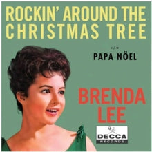 Load image into Gallery viewer, Brenda Lee - Rockin&#39; Around The Christmas Tree (Translucent Emerald Colored Vinyl) (7&quot; Single) Vinyl