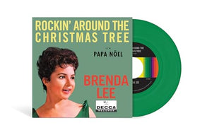 Brenda Lee - Rockin' Around The Christmas Tree (Translucent Emerald Colored Vinyl) (7" Single) Vinyl