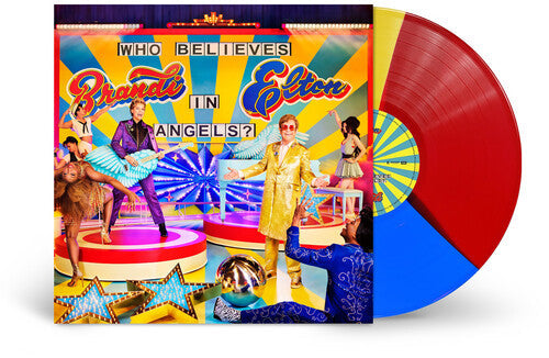 Elton John & Brandi Carlile - Who Believes In Angels? (Red, Yellow & Blue Colored Vinyl, Lyric Book) Vinyl