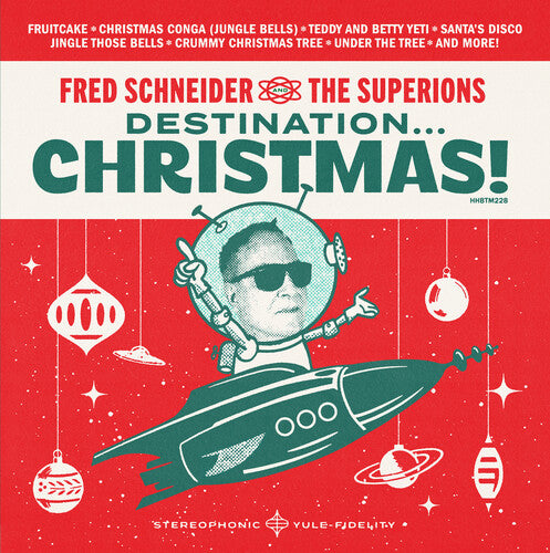 Fred Schneider & the Superions - Destination Christmas Vinyl LP (606822047317)