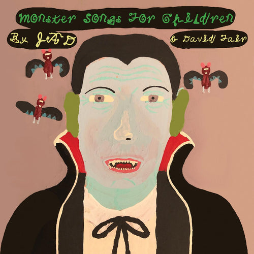Jad & David Fair - Monster Songs For Children (LIME WITH BLACK SWIRL VINYL) Vinyl